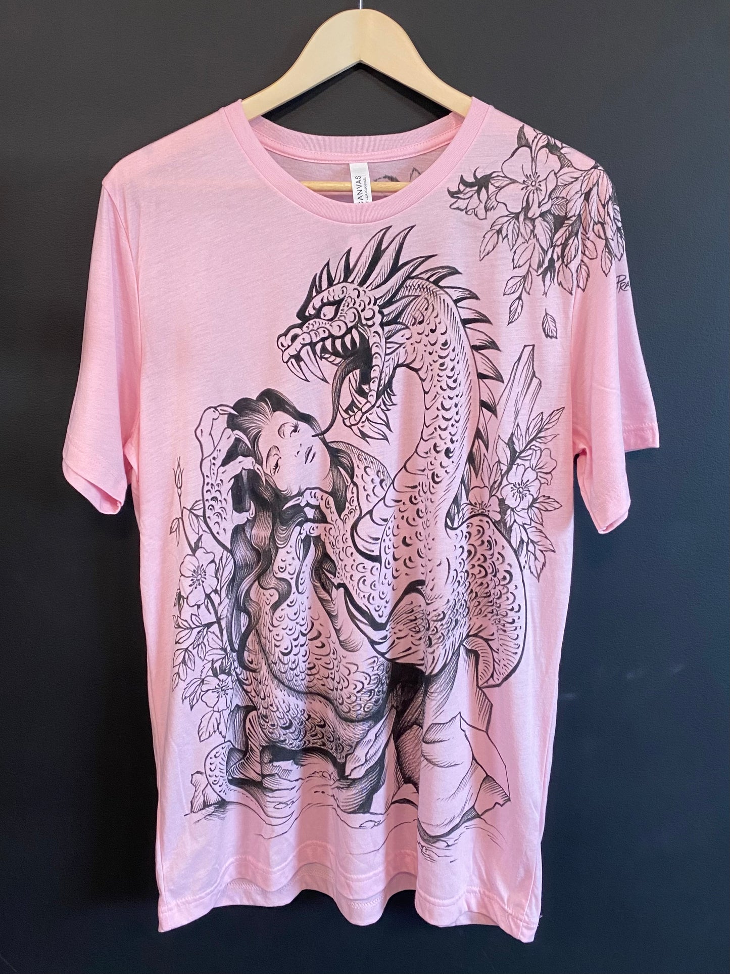 Light Pink Dragon T-Shirt