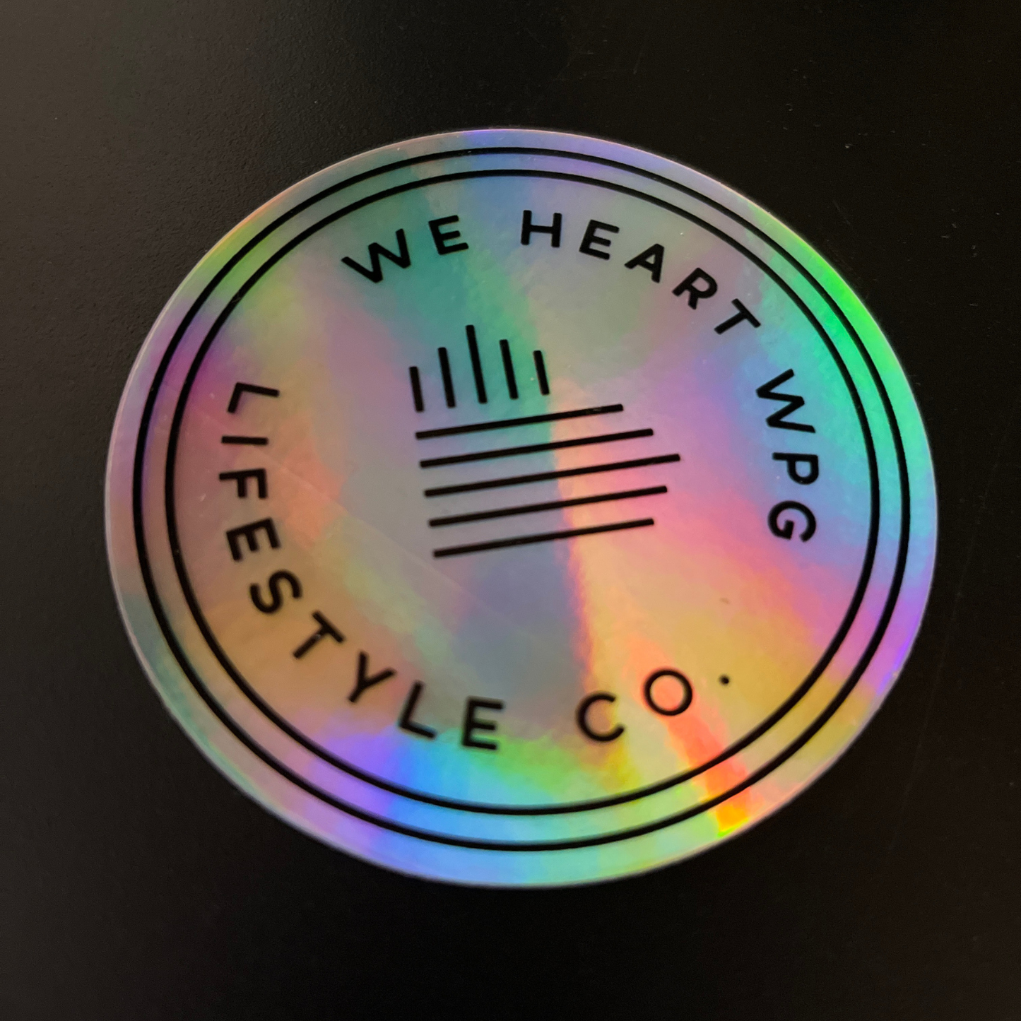 WHW Lifestyle Sticker | Holographic