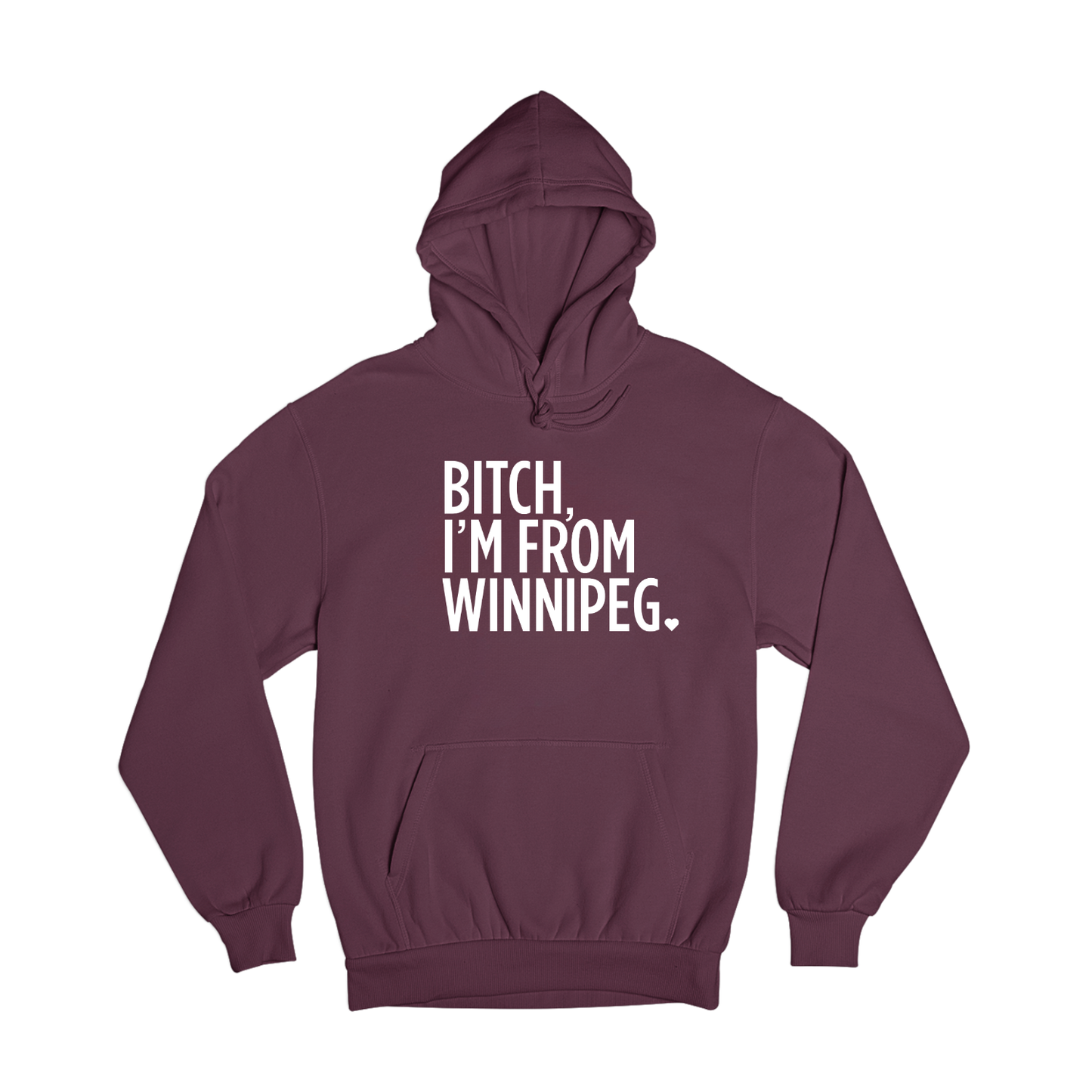 Bitch, I'm From Winnipeg Hoodie