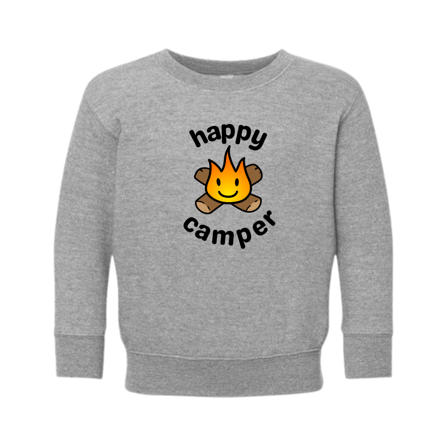 Happy Camper Toddler Crewneck