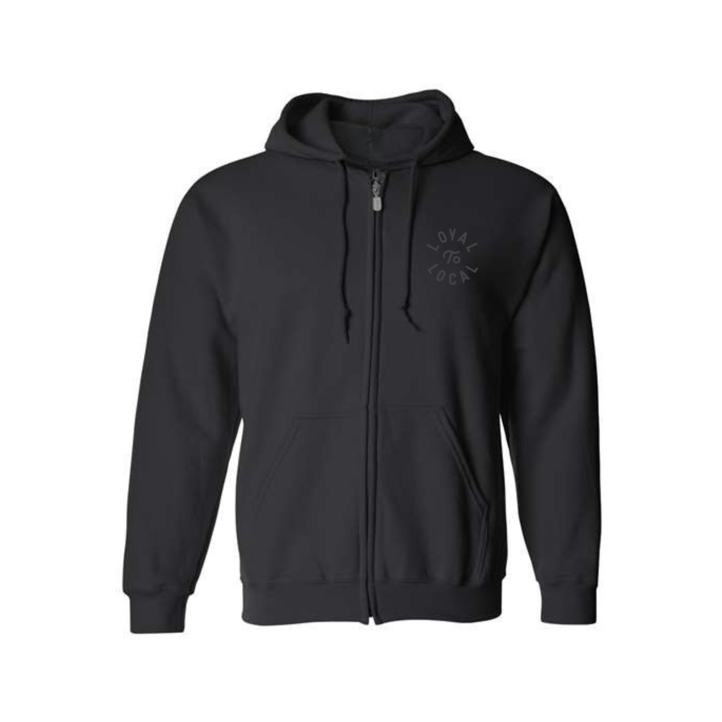 Loyal To Local Zip Up Hoodie