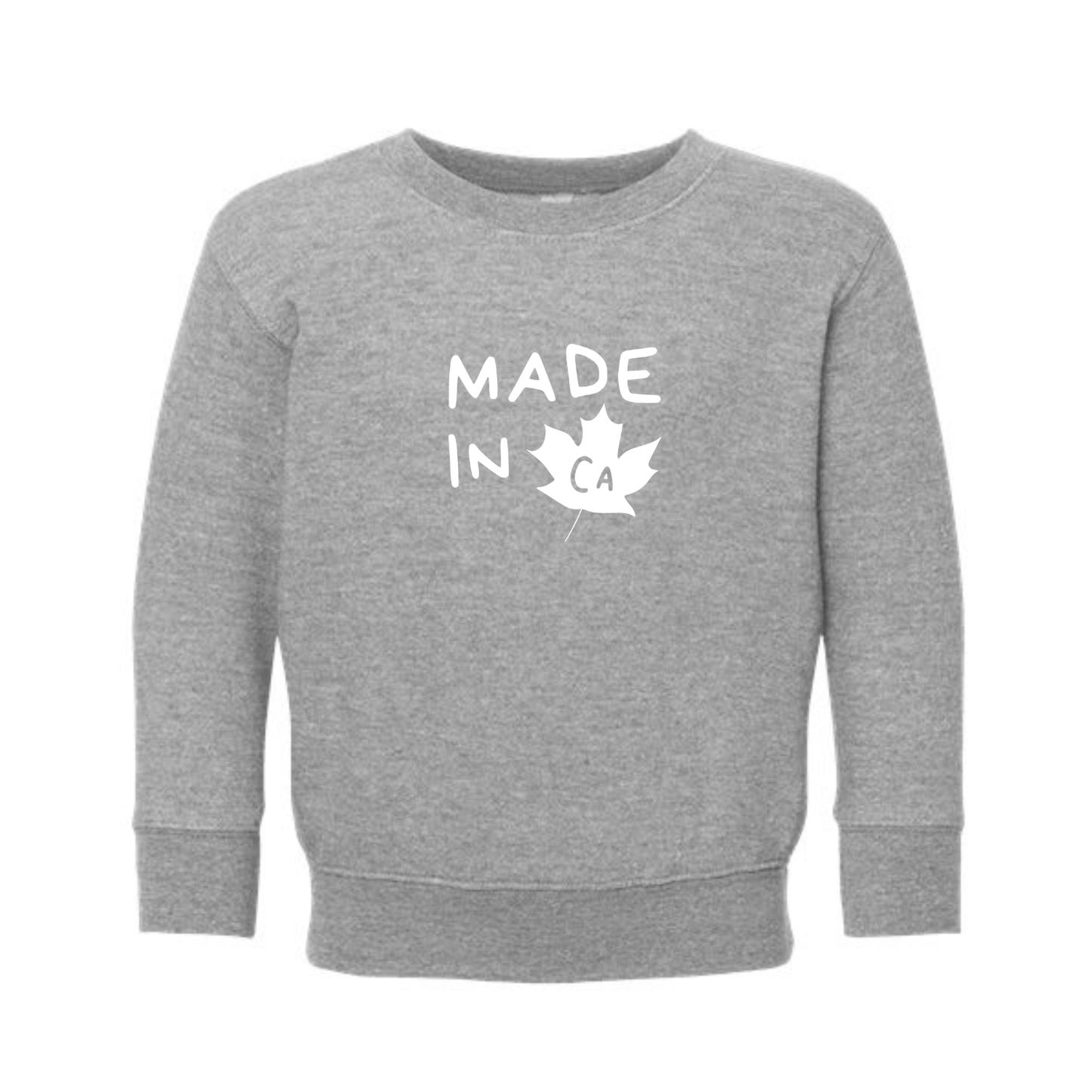 Made in CA Toddler Crewneck