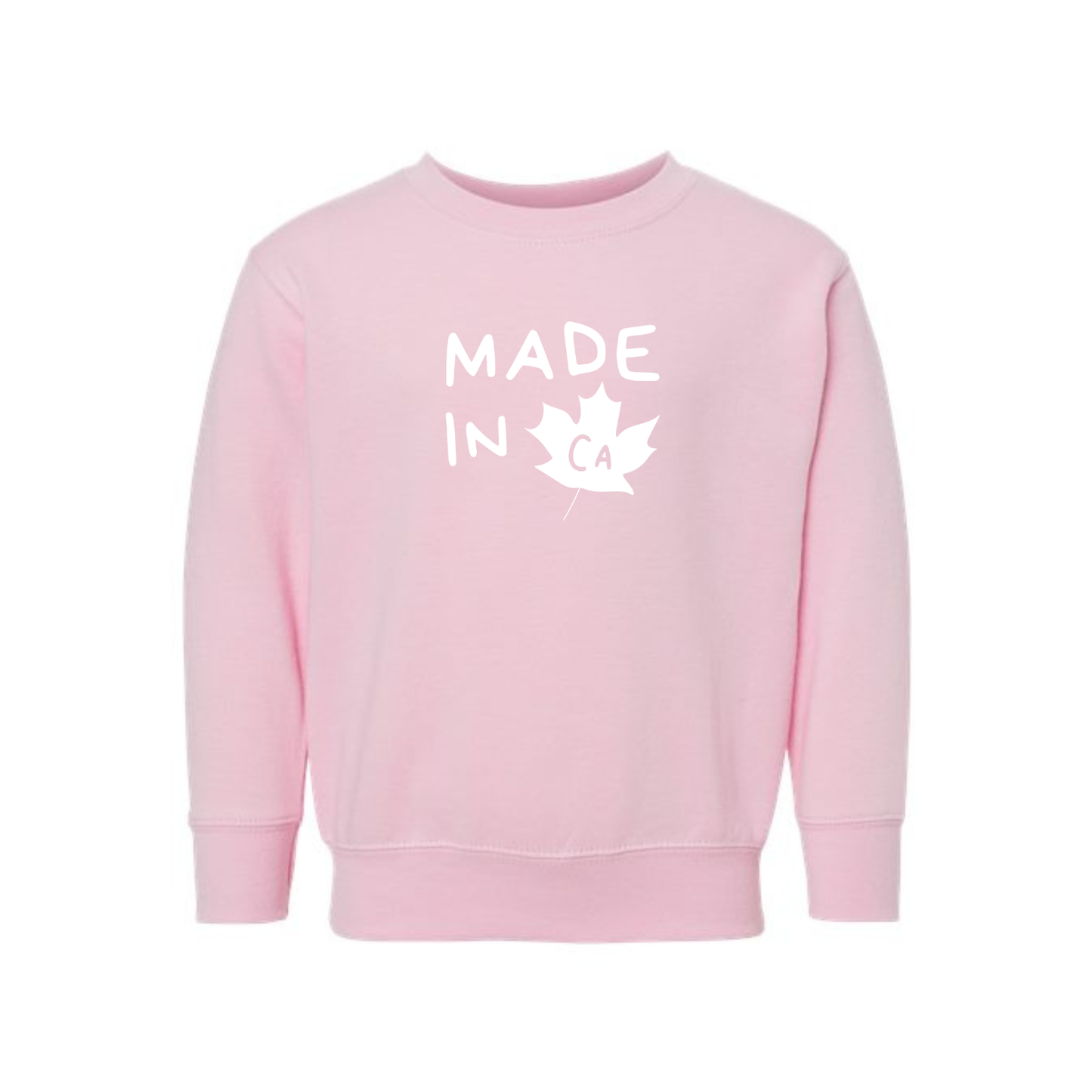 Made in CA Toddler Crewneck