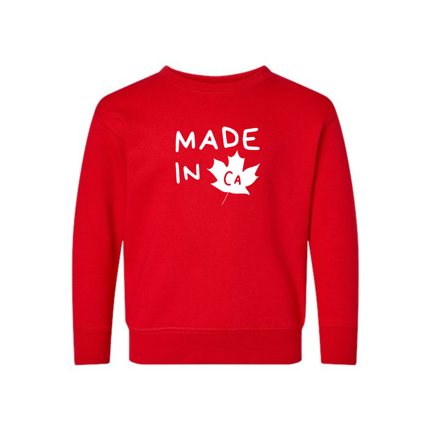 Made in CA Toddler Crewneck