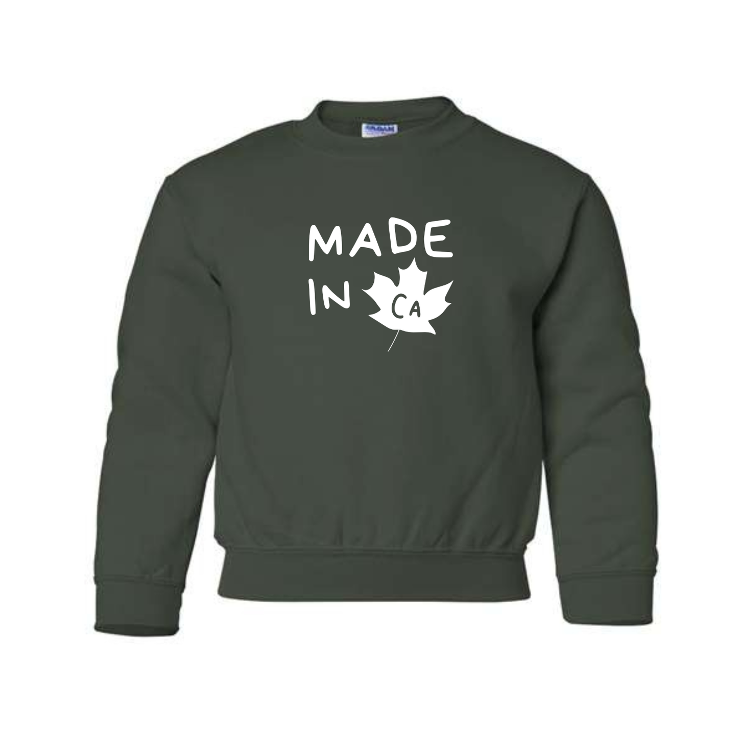 Made in CA Youth Crewneck