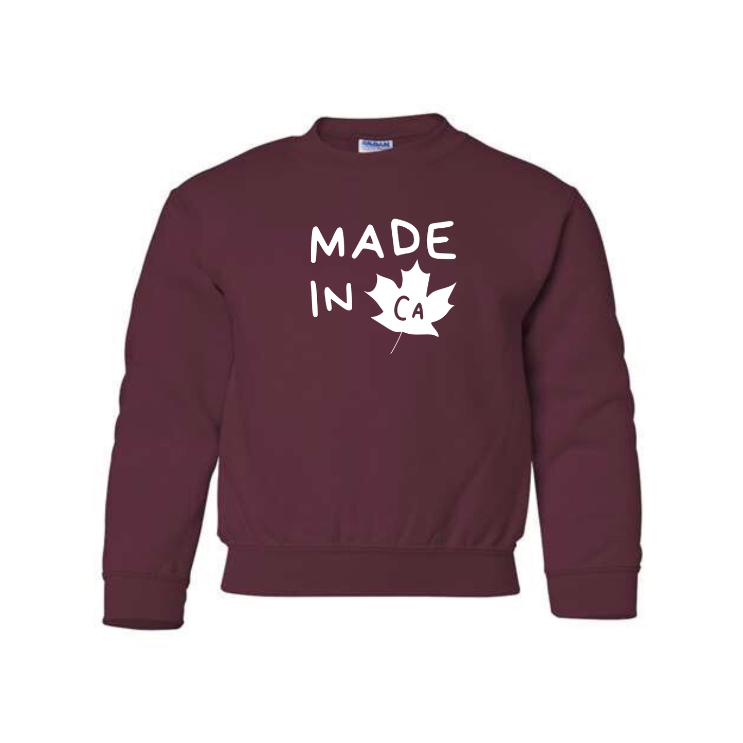 Made in CA Youth Crewneck