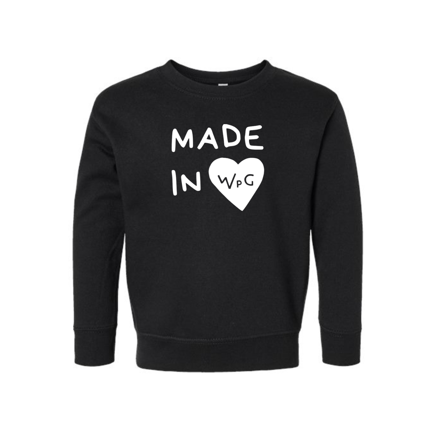 Made in WPG Toddler Crewneck