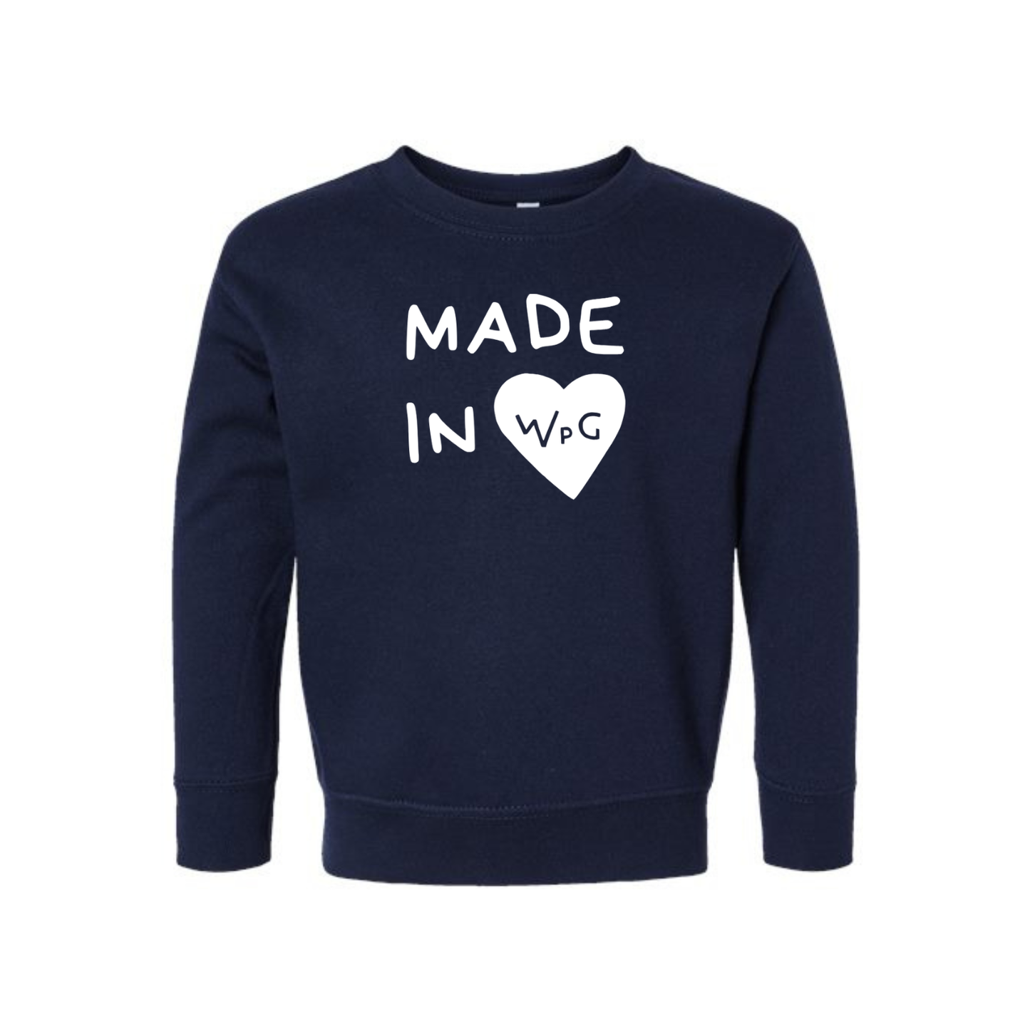 Made in WPG Toddler Crewneck