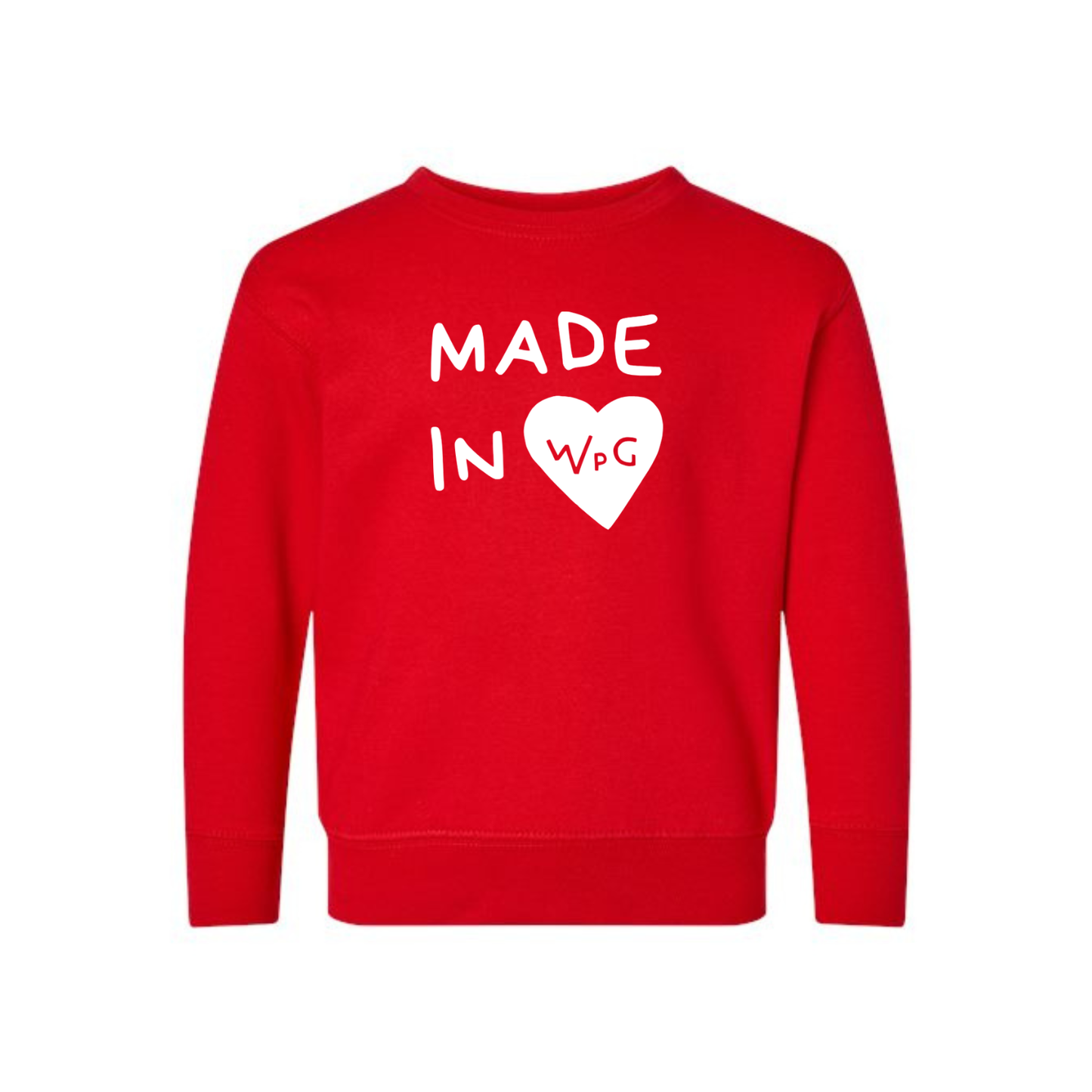 Made in WPG Toddler Crewneck