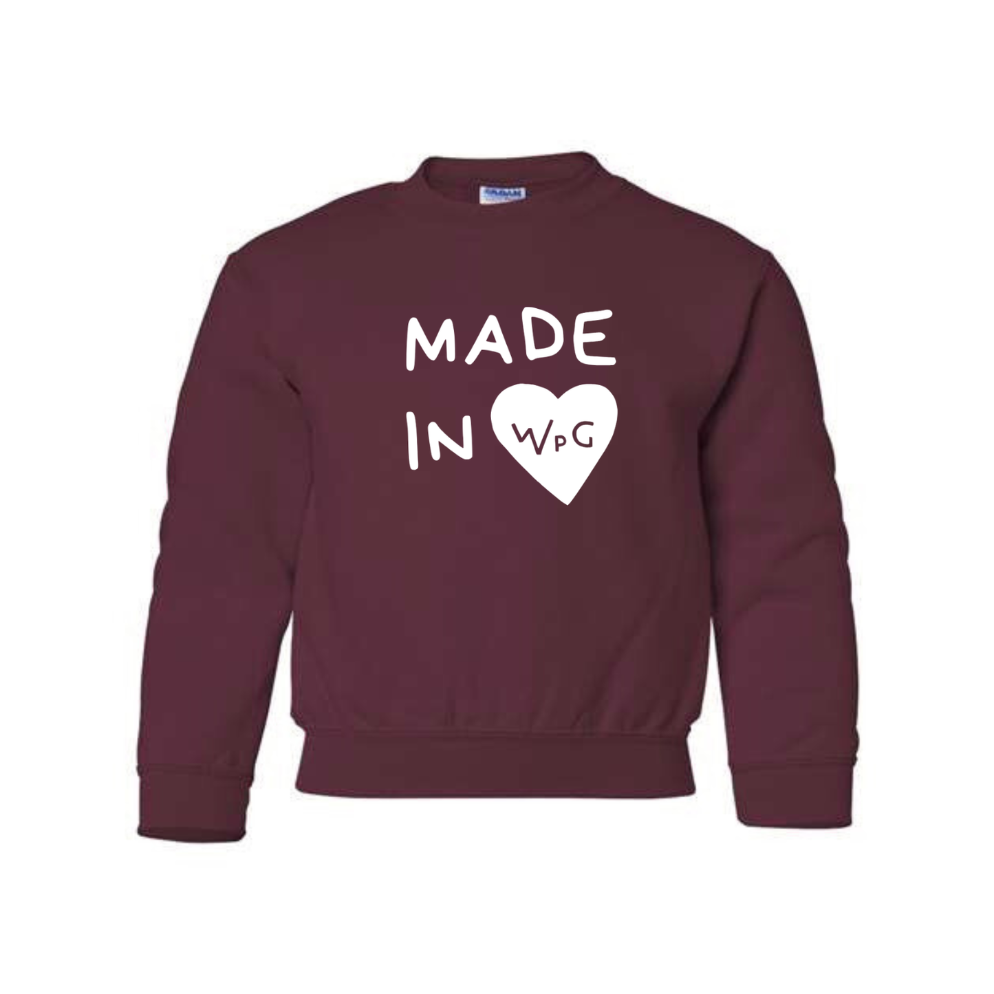 Made in WPG Youth Crewneck