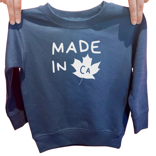 Made in CA Toddler Crewneck