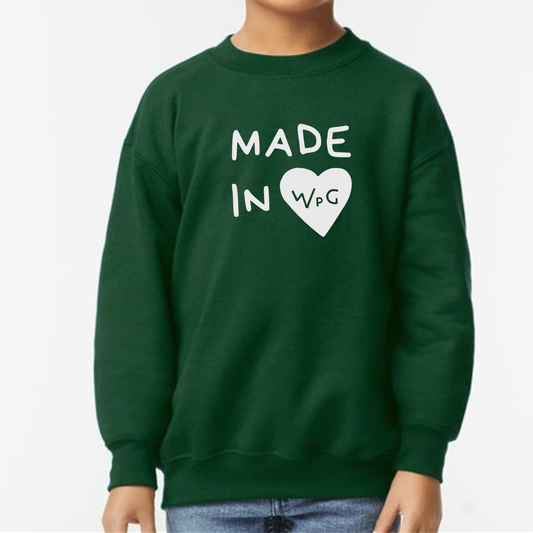 Made in WPG Youth Crewneck