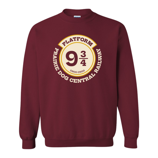 PDCR Platform 9 3/4 Adult Sweatshirt