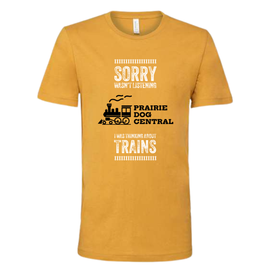 PDCR Sorry I Wasn't Listening Adult Tee