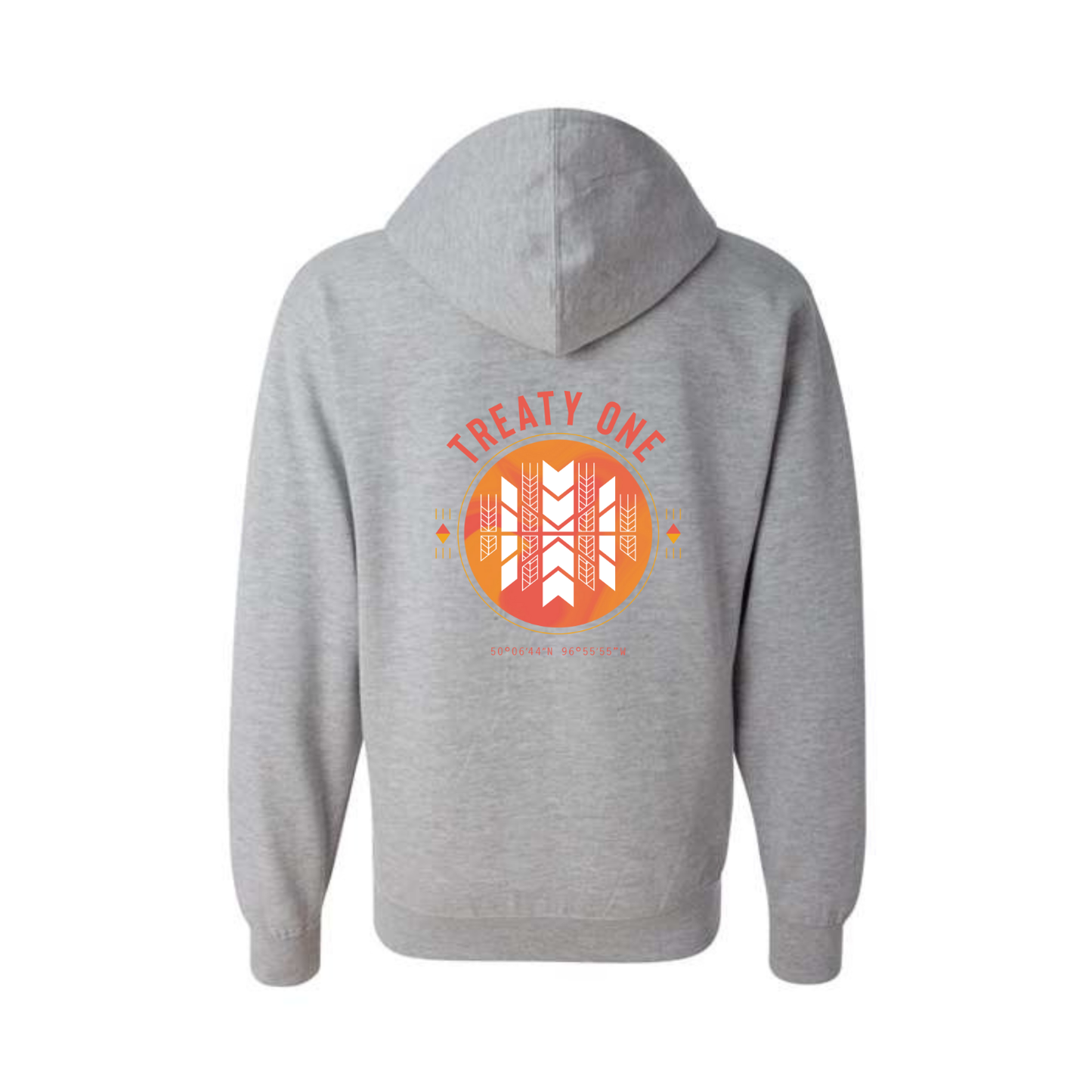 Treaty One Zip-Up Hoodie
