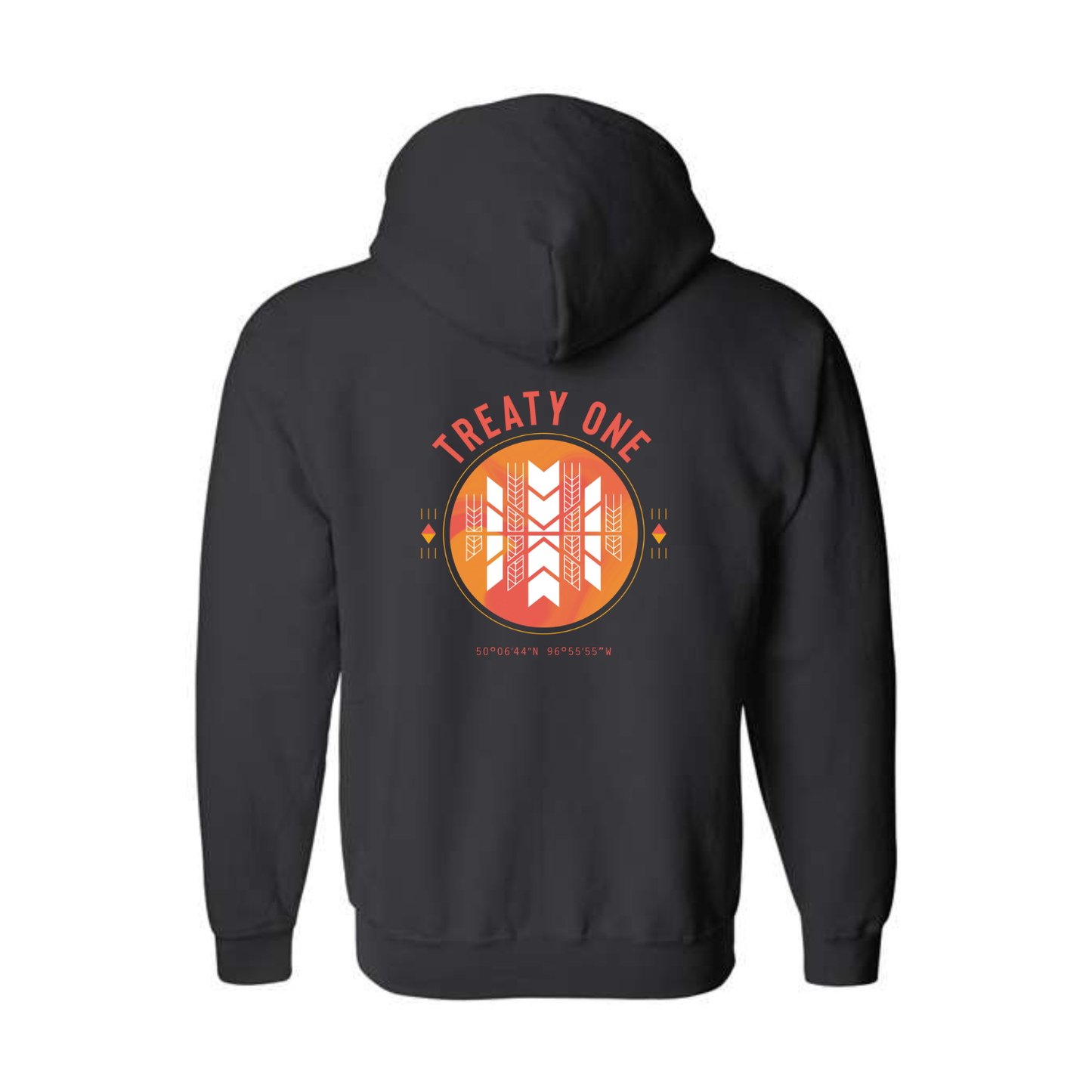 Treaty One Zip-Up Hoodie