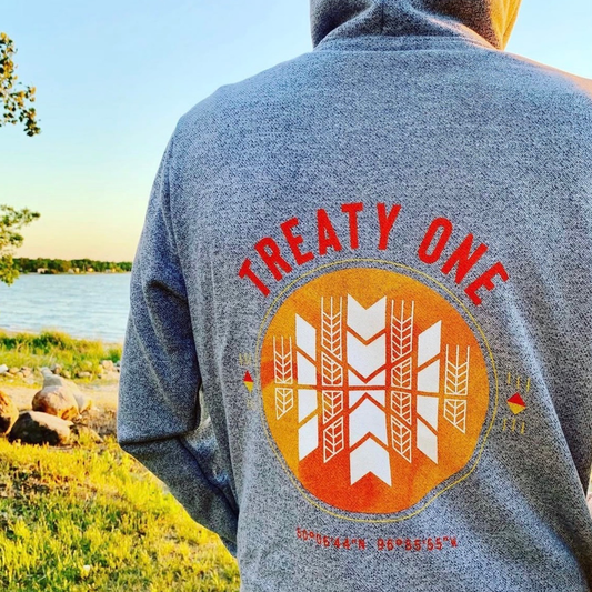 Treaty One Zip-Up Hoodie