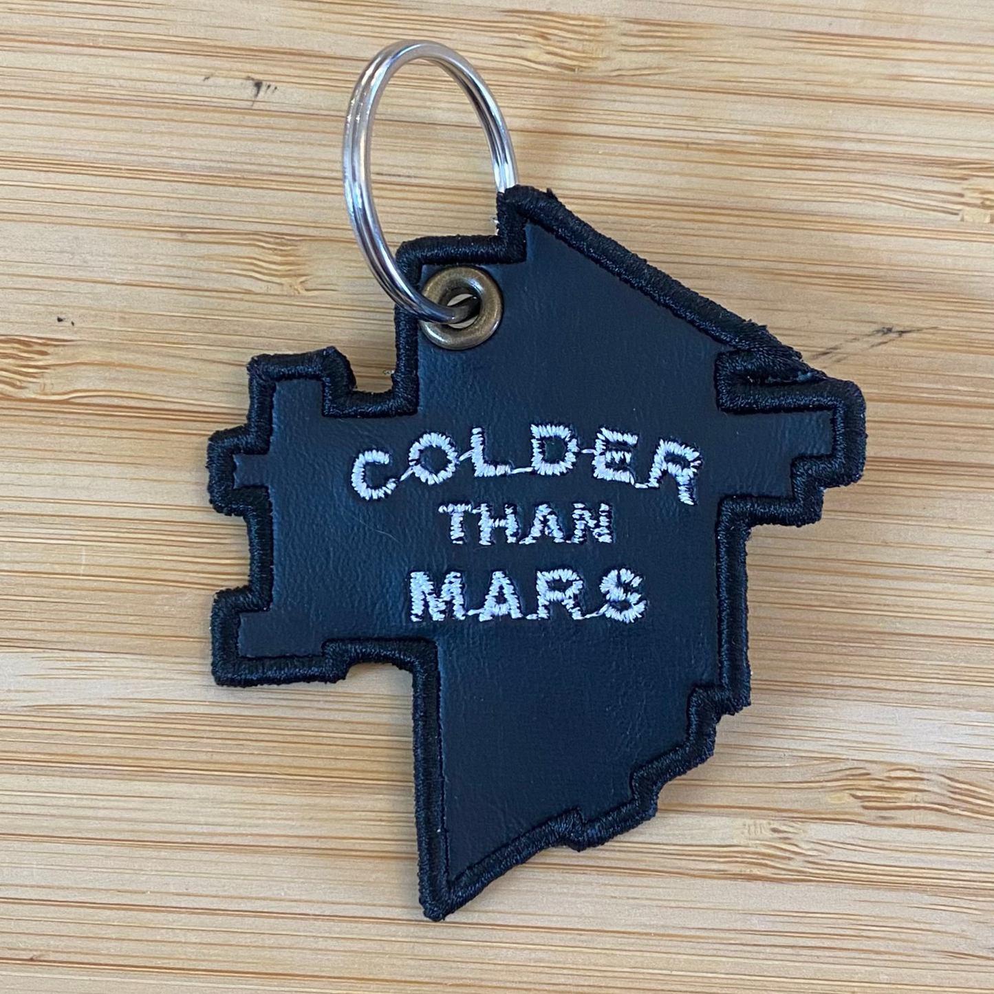 Colder Than Mars Keychain