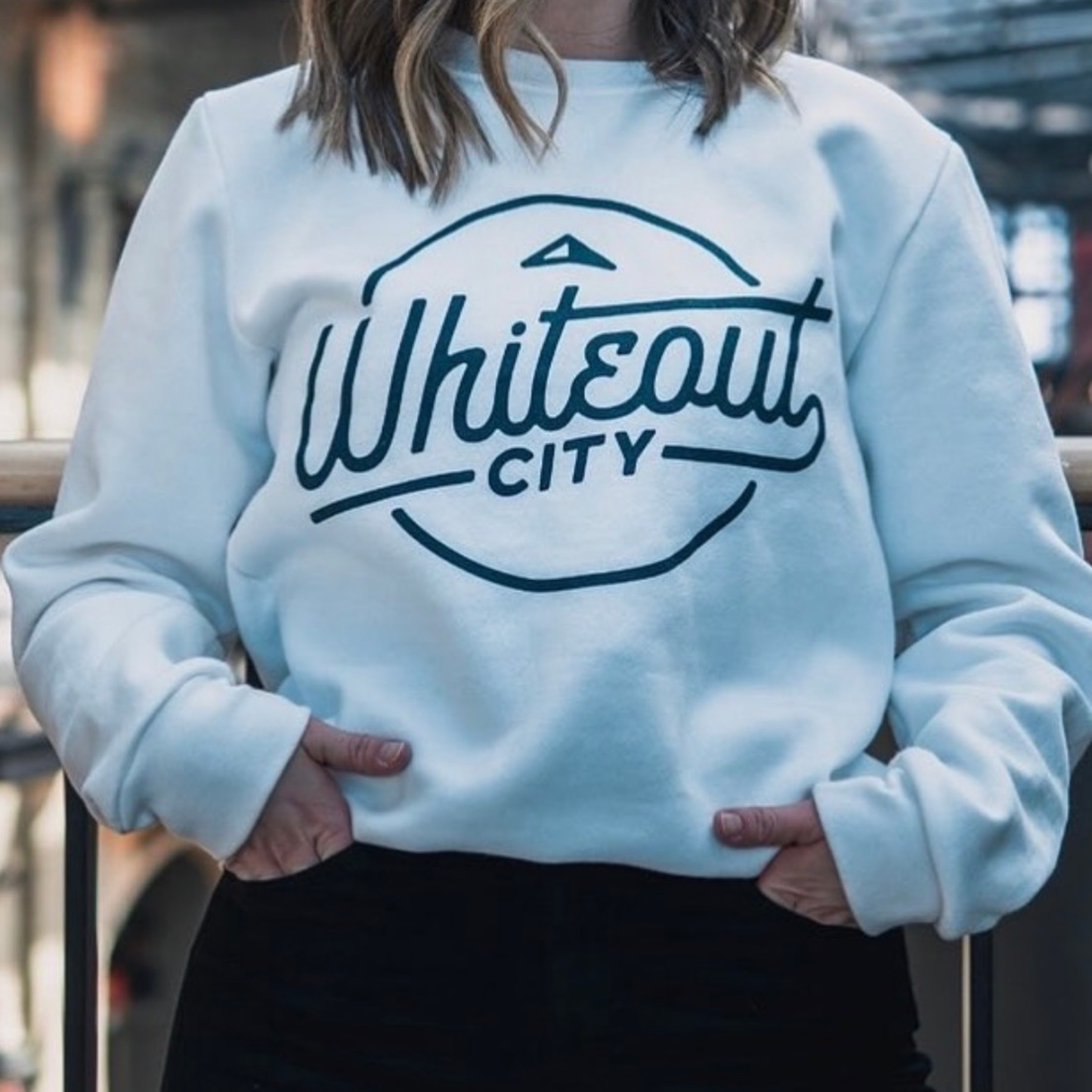 Whiteout City Classic Crewneck