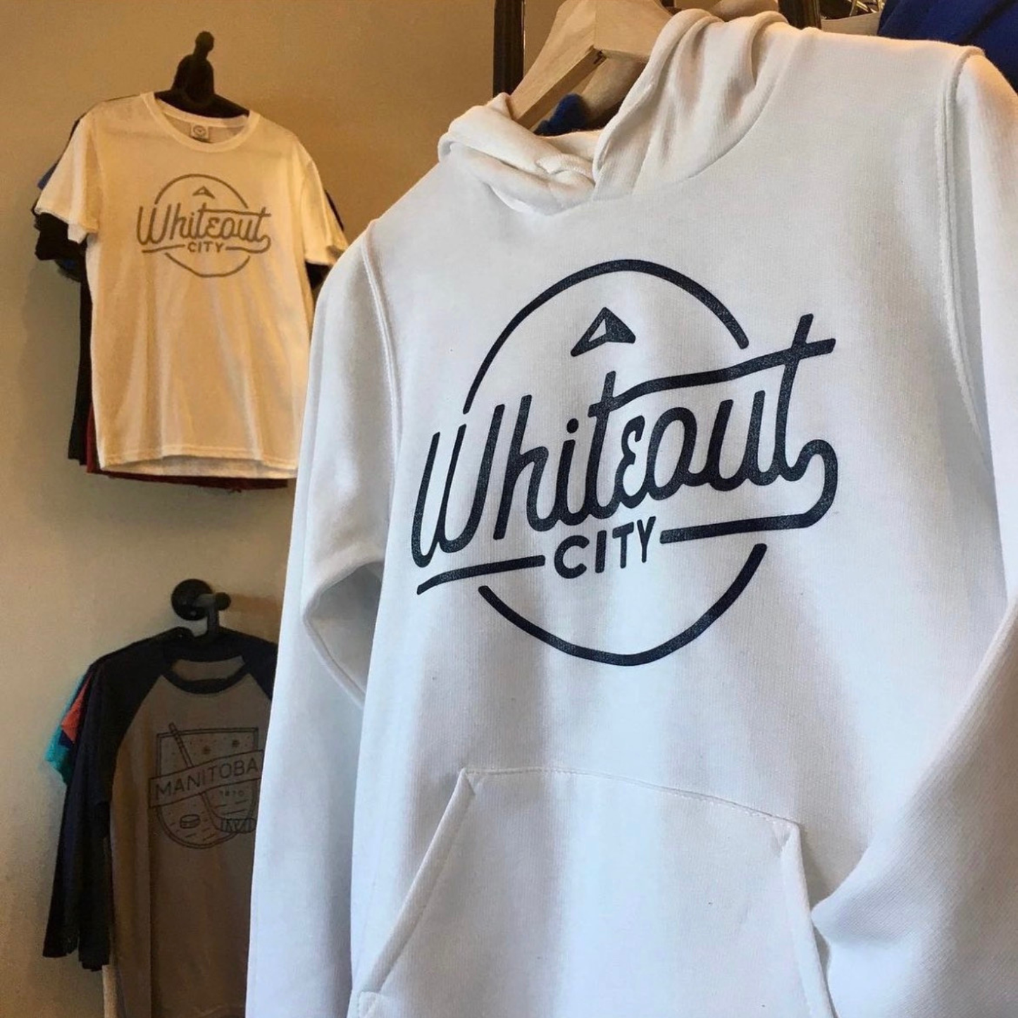 Whiteout City Classic Hoodie