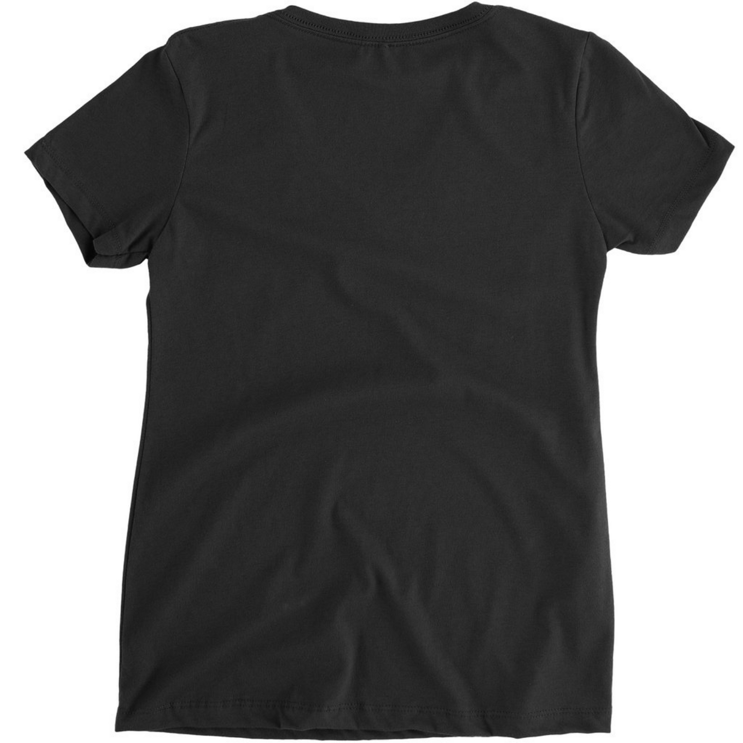 WPG Heart Women's V Neck | Red on Black