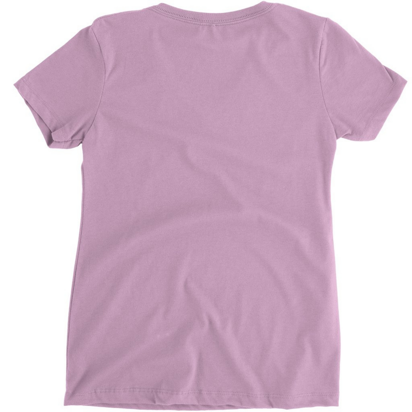 WPG Heart Women's V Neck | Red on Lilac
