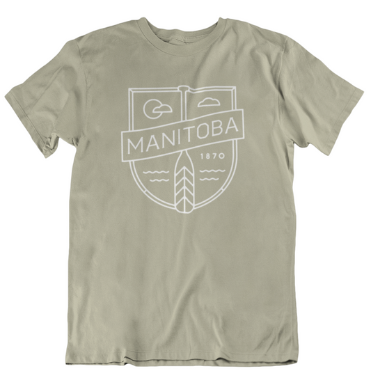 MB Cottage Tee | White on Sand